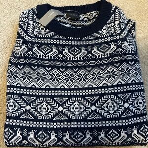J Crew cotton crewneck sweater (x-small) NWT